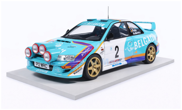 Product 1:18 | Solido S1807411 | Subaru Impreza S5 WRC-97 | Belgacom Rally Team 1998 #2 - G.de Mevius - J.Fortin