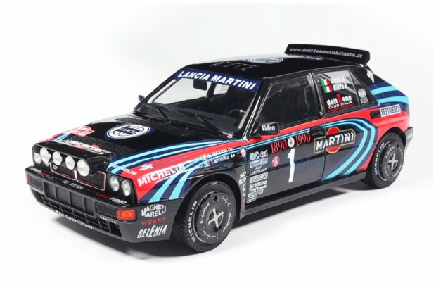 Product 1:18 | Solido S1807809 | Martini Lancia Delta HF Integrale 16V 1990 #1 - M.Biasion - S.Tiziano