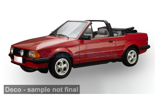 Product 1:18 | Sunstar 4989R | Ford Escort XR3i Red 1984