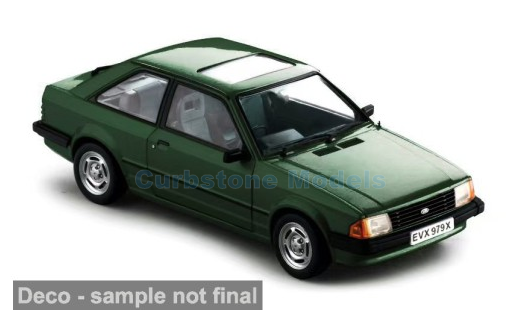 Product 1:18 | Sunstar 4979R | Ford Escort Mk.III GL Dark Green 1981