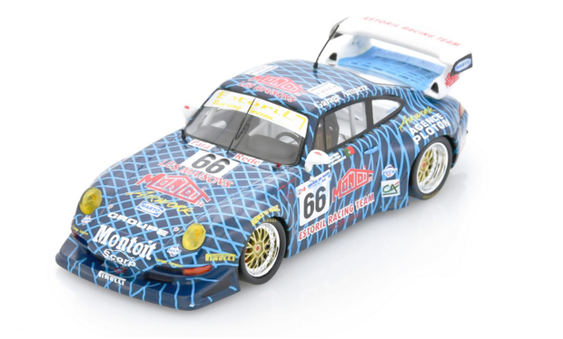 Product 1:43 | Spark S9932 | Porsche 911 GT2 LMGTS | Estoril Racing Communication 1999 #66 - M.Monteiro - M.Maisonneuve - M.Mon