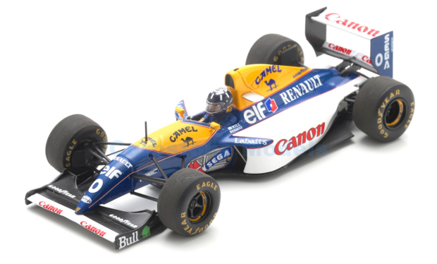 Product 1:43 | Spark S7478 | Williams Renault FW15C Renault 1993 #0 - D.Hill
