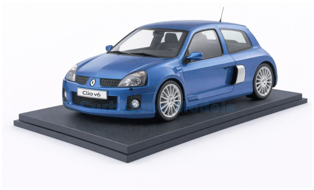 Product 1:43 | Solido S4318101 | Renault Clio V6 Phase 2 Blue 2003