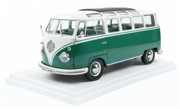 Product 1:18 | Solido S1813403 | Volkswagen T1 Combi White and Green 1962