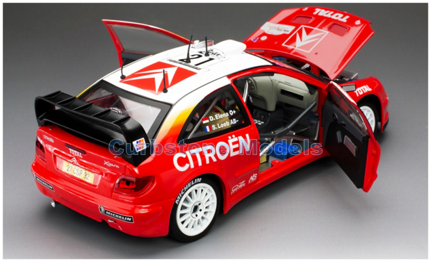 Product 1:18 | Sunstar 4474 | Citroen Xsara 2002 #21 - S.Loeb - D.Elena
