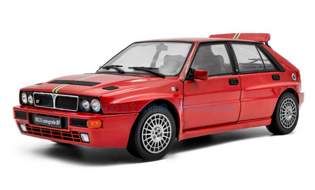 Product 1:18 | Solido 1807807 | Lancia Delta HF Integrale Edizione Finale Red 1995