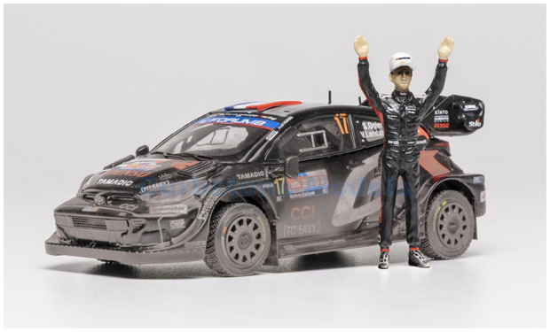 Product 1:43 | IXO-Models RAM1000-LM1.22 | Toyota Gazoo Racing GR Yaris Rally2 2025 #17 - S.Ogier - V.Landais