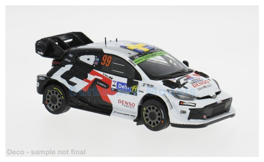 Product 1:43 | IXO-Models RAM1007.22 | Toyota Gazoo Racing GR Yaris Rally1 2025 #99 - E.Edmondson - O.Solberg