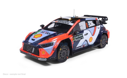 Product 1:43 | IXO-Models RAM1017-LM.22 | Hyundai Shell Mobis World Rally Team i20 N Rally1 2025 #8 - O.T&auml;nak - M.J&auml;r
