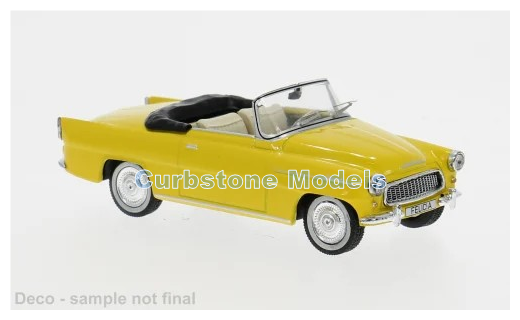 Product 1:43 | IXO-Models CLC647N.22 | Skoda Felicia Cabriolet Yellow 1959