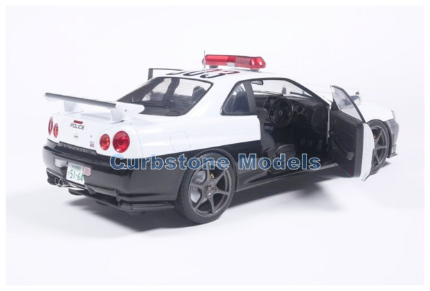 Product 1:18 | Solido SO1804317 | Nissan Skyline GT-R (R-34) Japanese Police 1999