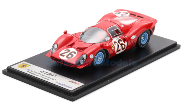 Product 1:43 | Looksmart LSRC163 | Scuderia Ferrari 412P 1967 #26 - J.Guichet - P.Rodriguez