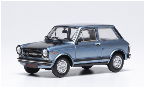 Product 1:43 | IXO-Models CLC641N.22 | Autobianchi A112 Abarth Bright Blue 1980
