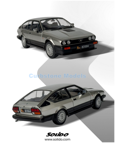 Product 1:18 | Solido S1802307 | Alfa Romeo GTV6 Silver 1984