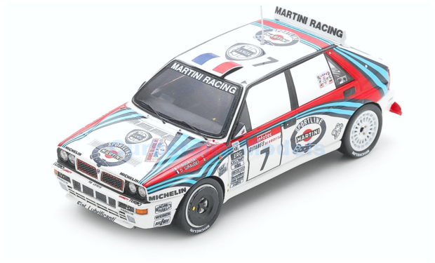Product 1:43 | Spark S9018 | Lancia Martini Racing Delta HF Integrale EVO 1992 #7 - P.Bugalski - D.Giraudet