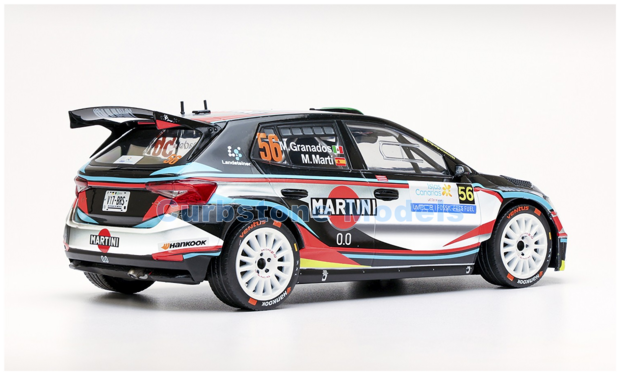 Product 1:18 | IXO-Models 18RMC253.22 | Skoda Fabia RS Rally2 (2023) 2015 #56 - M.Marti - M.Granados