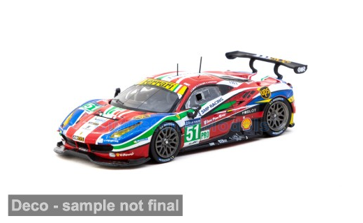 Product 1:64 | Tarmac Works T64-071-16WEC51 | Ferrari 488 GTE 2016 #51 - A.Guidi - J.Calado - G.Bruni