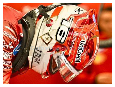 Product 1:5 | Looksmart LSHEL026 | Bell Helmet | Scuderia Ferrari 2025 #16 - C.Leclerc