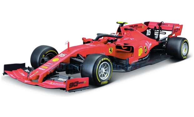 Product 1:18 | Bburago 18-16810 | Scuderia Ferrari SF90 2019 #16 - C.Leclerc