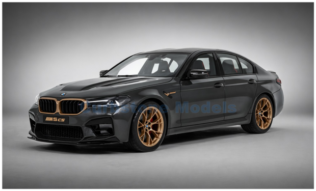Product 1:18 | GT Spirit GT993 | BMW M M5 CS Grey and Gold 2021