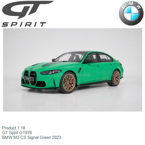 Product 1:18 | GT Spirit GT976 | BMW M3 CS Signal Green 2023