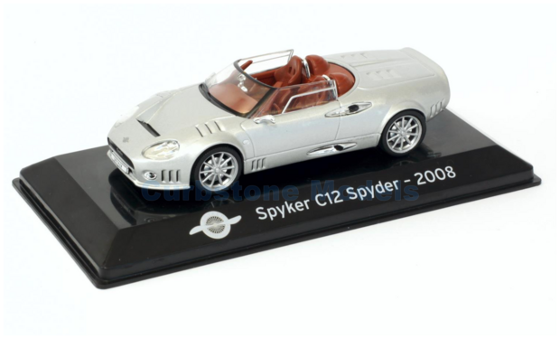 Product 1:43 | Atlas ABSUP041 | Spyker C12 Spyder Zilver