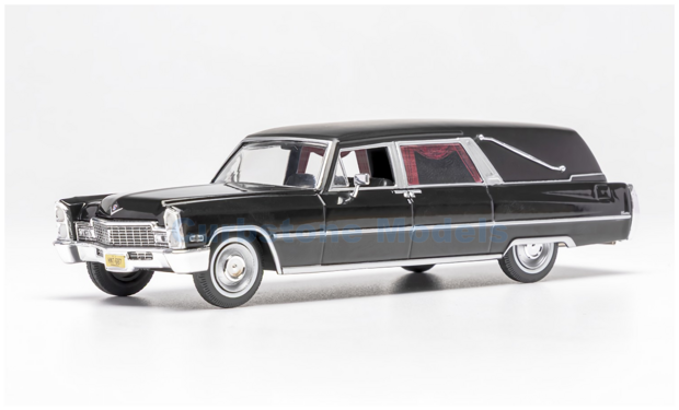 Product 1:43 | IXO-Models CLC629N.22 | Cadillac De Ville S&S Hearse 1966