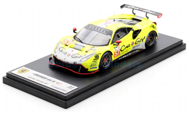 Product 1:43 | Looksmart LSLM145 | Ferrari 488 GTE EVO LMGTE-AM | Kessel Racing 2022 #57 - F.Schandorff - M.Jensen - T.Kimura