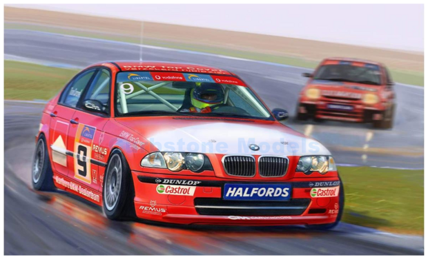 Product 1:24 | NuNu Model Kit PN24007 | BMW 320i E46 Group-N | Carly Motors 2001 #9 - T.Coronel