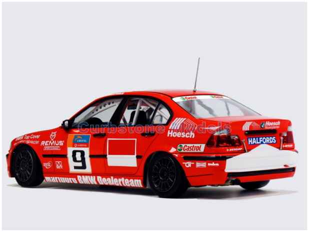 Product 1:24 | NuNu Model Kit PN24007 | BMW 320i E46 Group-N | Carly Motors 2001 #9 - T.Coronel