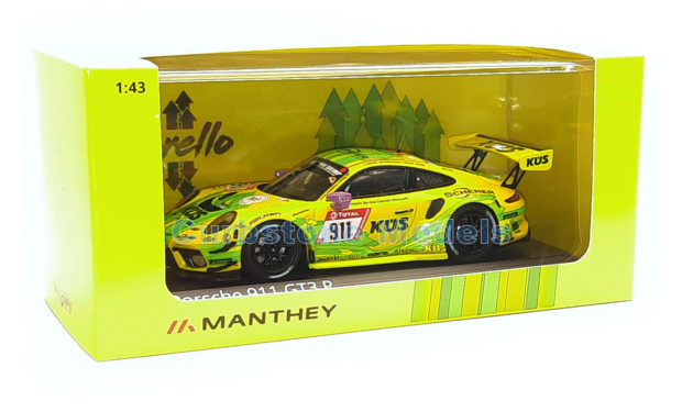 Product 1:43 | Minichamps MG-M-911-24h-21-4302 | Porsche 911 GT3 R | Manthey Racing 2021 #911 - M.Christensen - K.Estre - M.Cia