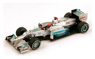 Product 1:43 | Spark S1009 | Mercedes AMG Petronas F1 W03 2012 #7 - M.Schumacher