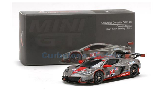 Product 1:64 | MiniGT MGT00315-L | Chevrolet Corvette C8.R | Corvette Racing 2021 #3 - N.Catsburg - A.Garcia - J.Taylor