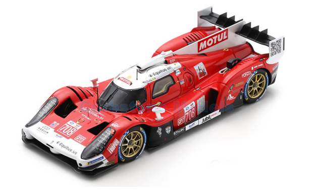 Product 1:43 | Spark S8613 | Glickenhaus Racing 007 LMH 2022 #708 - P.Derani - R.Dumas - O.Pla