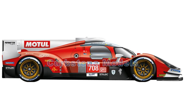Product 1:43 | Spark S8613 | Glickenhaus Racing 007 LMH 2022 #708 - P.Derani - R.Dumas - O.Pla