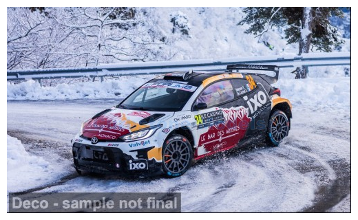 Product 1:18 | IXO-Models 18RMC274.22 | Toyota Gazoo Racing WRT GR Yaris Rally2 2024 #34 - E.Delecour - S.de Castelli