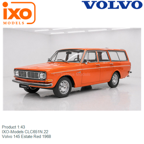 Product 1:43 | IXO-Models CLC651N.22 | Volvo 145 Estate Red 1968