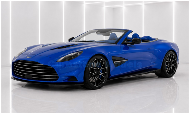 Product 1:18 | GT Spirit GT589 | Aston Martin Vanquish Volante Morpheus Blue 2025