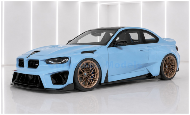 Product 1:18 | GT Spirit GT590 | Khyzyl Saleem BMW M2 Blue 2025