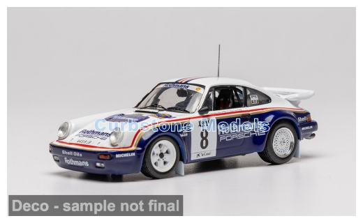 Product 1:43 | IXO-Models RAC457.22 | Rothmans Porsche Rally Team 911 SC RS 1985 #8 - B.B&eacute;guin - J.Lenne