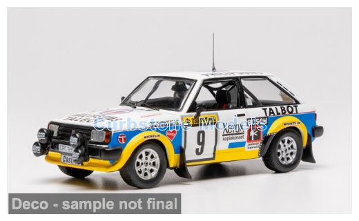 Product 1:43 | IXO-Models RAC471SB-008SP | Talbot Sunbeam Lotus 1981 #9 - S.Blomqvist - B.Cederberg