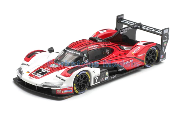 Product 1:64 | MiniGT MGT01224-BL | Porsche Penske Motorsport 963 Hypercar 2025 #7 - L.Vanthoor - F.Nasr - N.Tandy