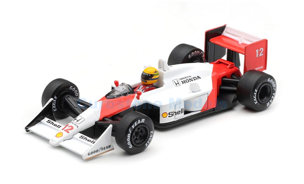 Product 1:64 | MiniGT MGT01228-BL | McLaren Formula One Team MP4/4 Honda 1988 #12 - A.Senna