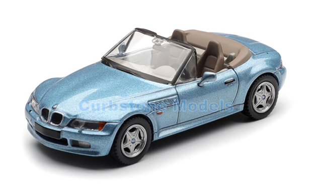 Product 1:64 | MiniGT MGT00914-007E | BMW Z3 Metallic Blue 1995 - J.Bond
