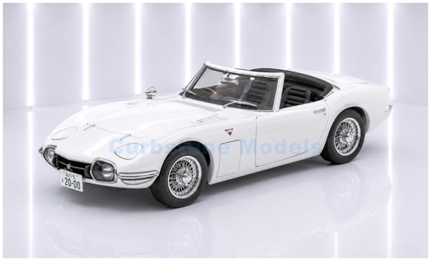 Product 1:64 | MiniGT MGT00915-007E | Toyota 2000GT White 1967