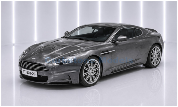 Product 1:64 | MiniGT MGT00917-007E | Aston Martin DBS Dark Silver Metallic 2006 - J.Bond