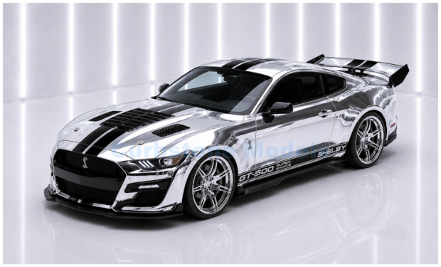 Product 1:64 | MiniGT MGT01230-L | Shelby Ford Mustang GT500 Dragon Snake Concept Chrome 2020