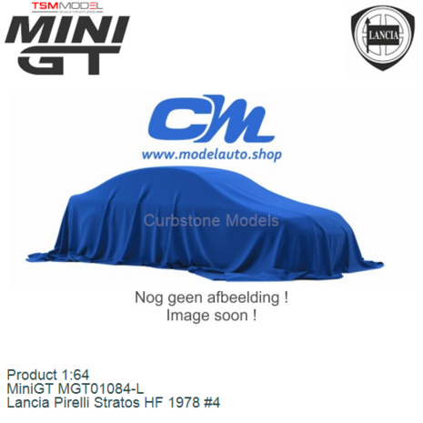 Product 1:64 | MiniGT MGT01084-L | Lancia Pirelli Stratos HF 1978 #4