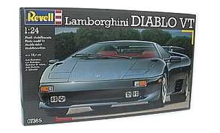 Product 1:24 | Revell 07365 | Lamborghini Diablo VT Zwart