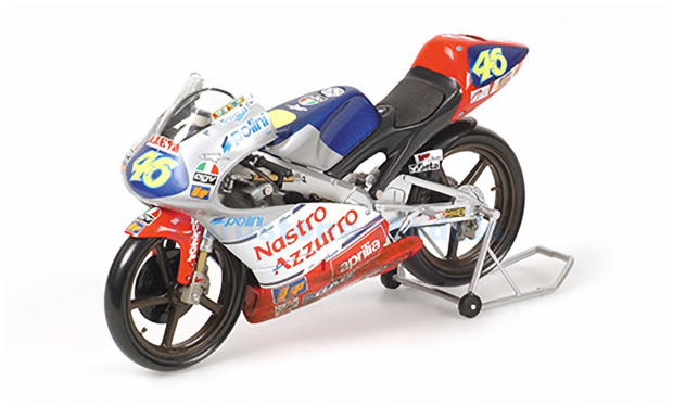 Product 1:12 | Minichamps 122970096 | Team Nastro Azzurro Aprilia 125 CCM 1997 - V.Rossi